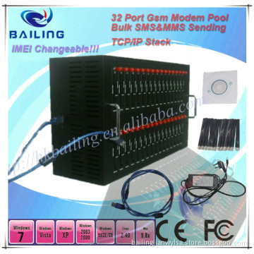 32 Ports USB Bulk SMS Sending Modem Pool with Wavecom Q2406 Q2403 Q24plus